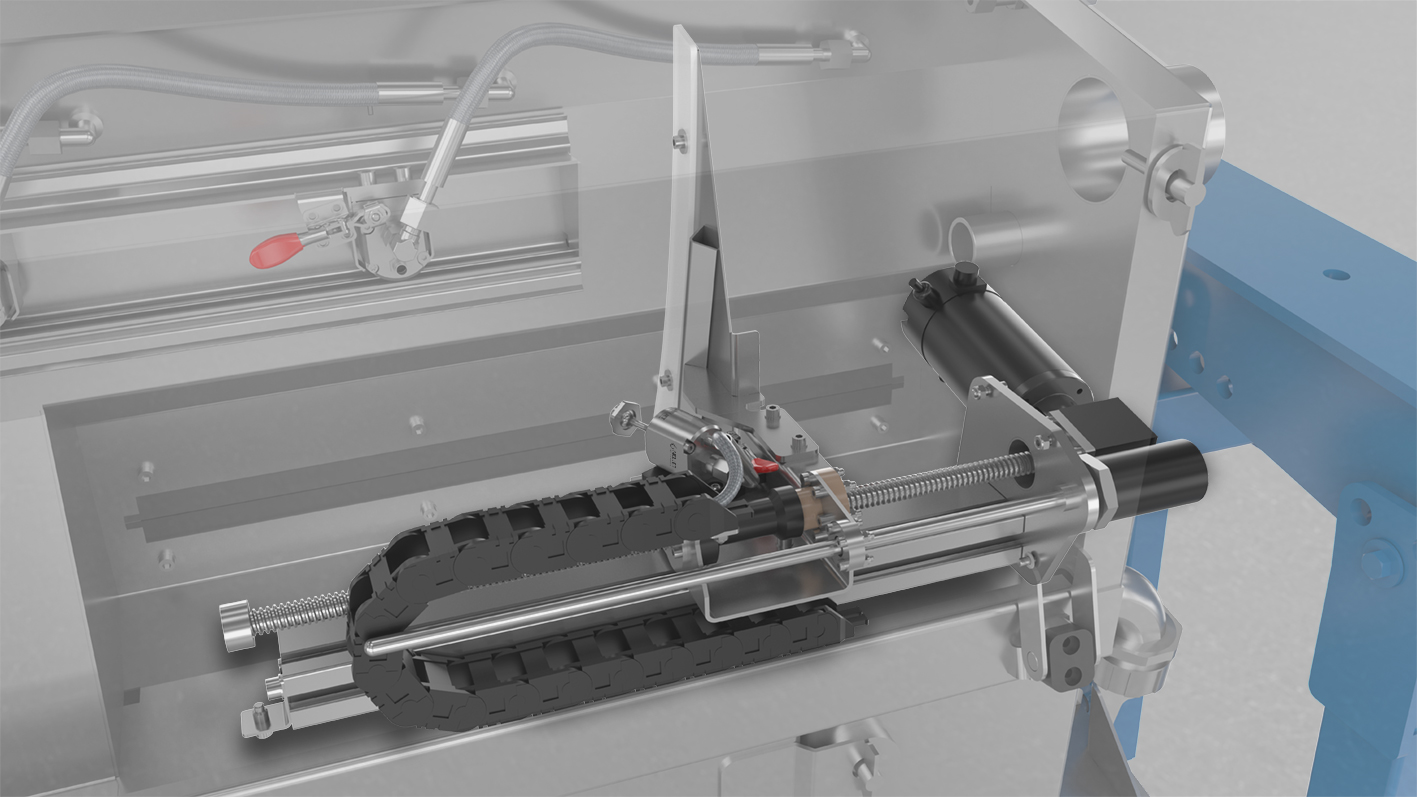 NelJet applicator mechanism detail