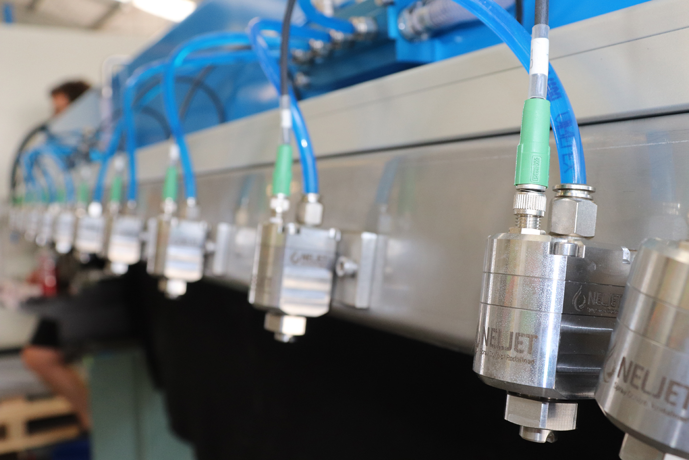 Nelspray system components